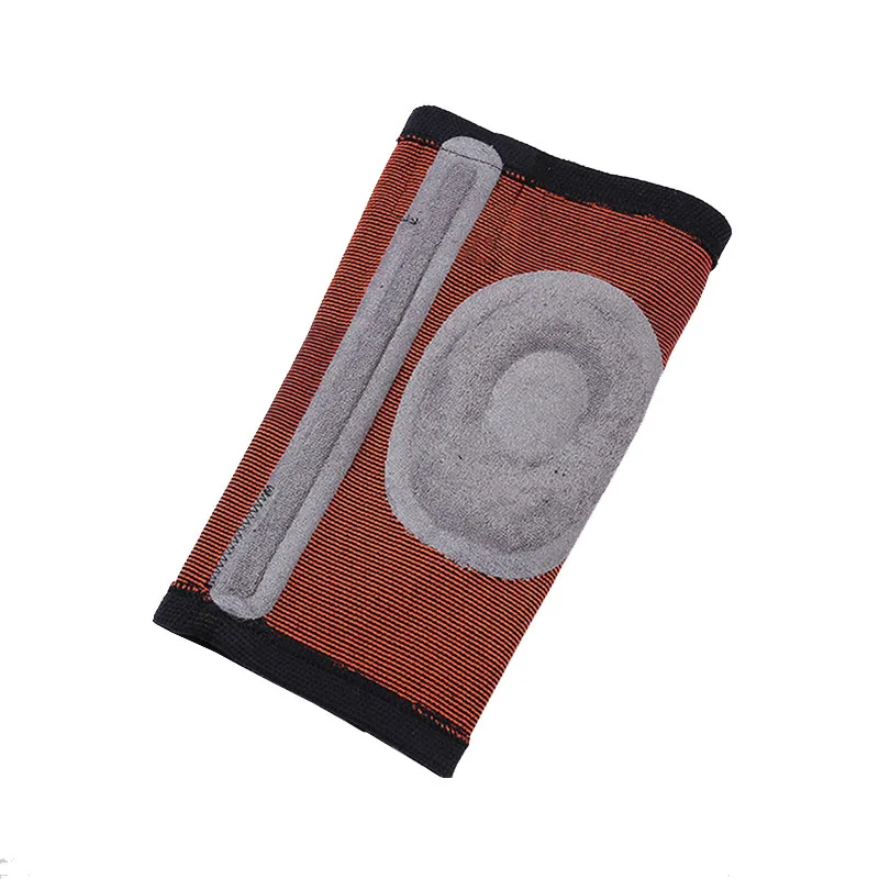 

Compression knee Support Bandage Basketball Running Pressured Silicone Anti-slip Knee Protector Guard Outdoor Sports Safety Gear