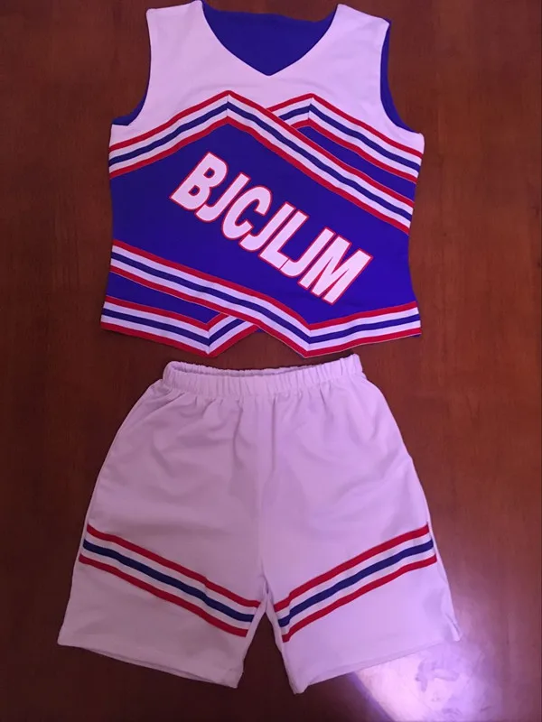

sleeveless cheerleader uniform kids dance dress for girls boys modern dance costumes for kids tops+skirt