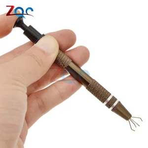 Набор ручных инструментов электрика, инструменты для раннего захвата, надежно держать четыре когтя для захвата компонентов микросхемы, металлический захват