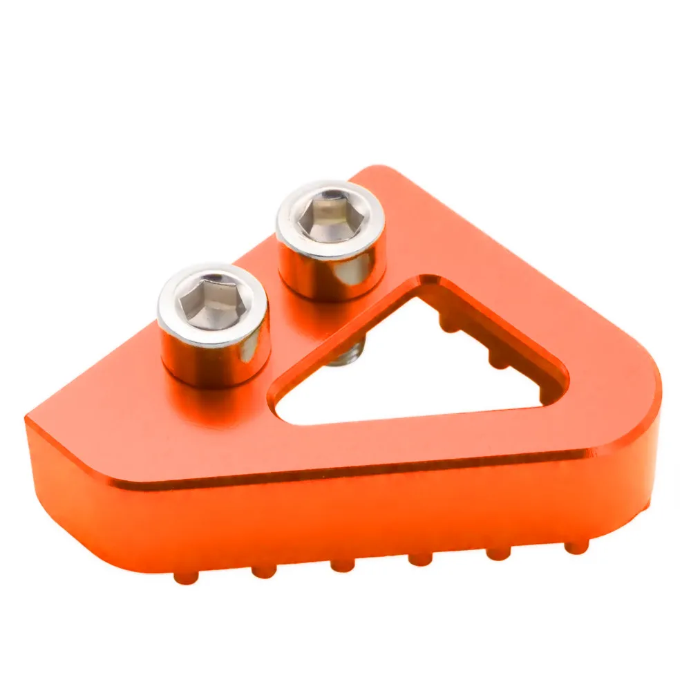 Orange Brake Pedal BJMOTO мотоцикла с ЧПУ Рычаг для коробки передач наконечник задний стоп-сигнал для езды на велосипеде шаг Набор для KTM SX EXC EXCF EXCW 125 200 250 300 450 500 - Цвет: Orange Brake Pedal