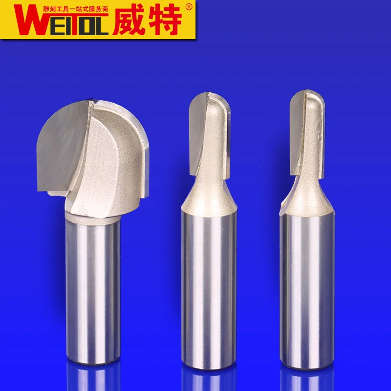 

WeiTol 12.7 mm woodworking tools CNC wood machine Solid Carbide Milling Cutter Deep round bottom bit for MDF PVC