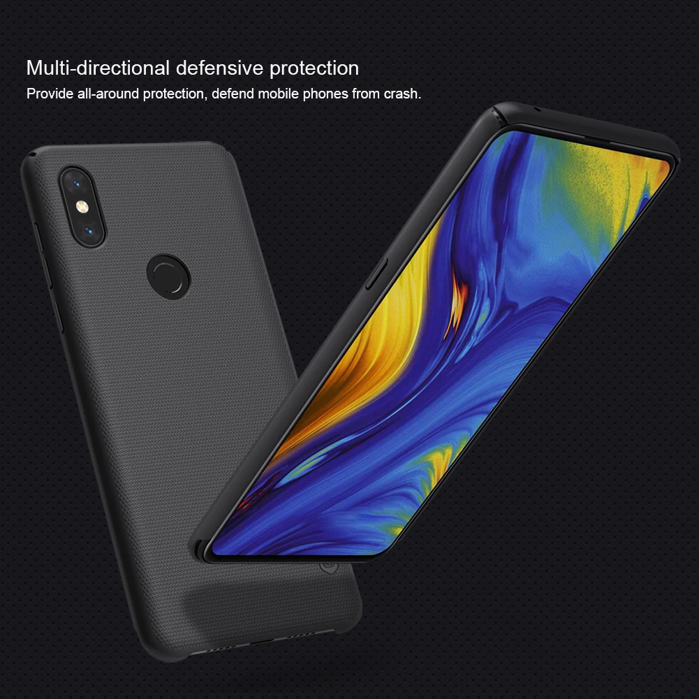 Для корпуса Xiaomi Mi Mix 3 чехол Nillkin матовый щит ПК Жесткий Чехол для Xiaomi Mi Mix 3 6,39''