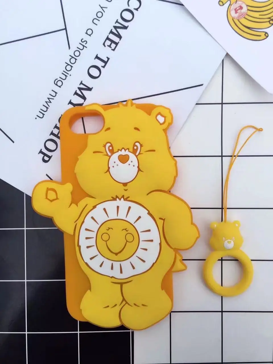 F XS Max 3D мультфильм милый сладкий конфеты цвет Радуга медведь, мягкий силикон чехол для телефона Apple IPhone X XS 6 6 S 7 8 Plus XR задняя крышка - Цвет: F