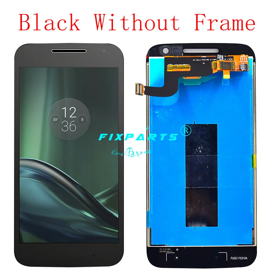 Для Motorola MOTO G4 PLAY LCD дисплей сенсорный экран дигитайзер сборка Xt1601 Xt1602 XT1603 Xt1604 5 0