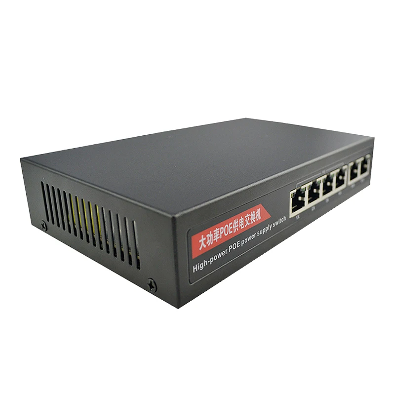 PoE коммутатор XINFI с 4 портами IEEE802.3af/at POE + 2 порта Uplink переключатель питания через