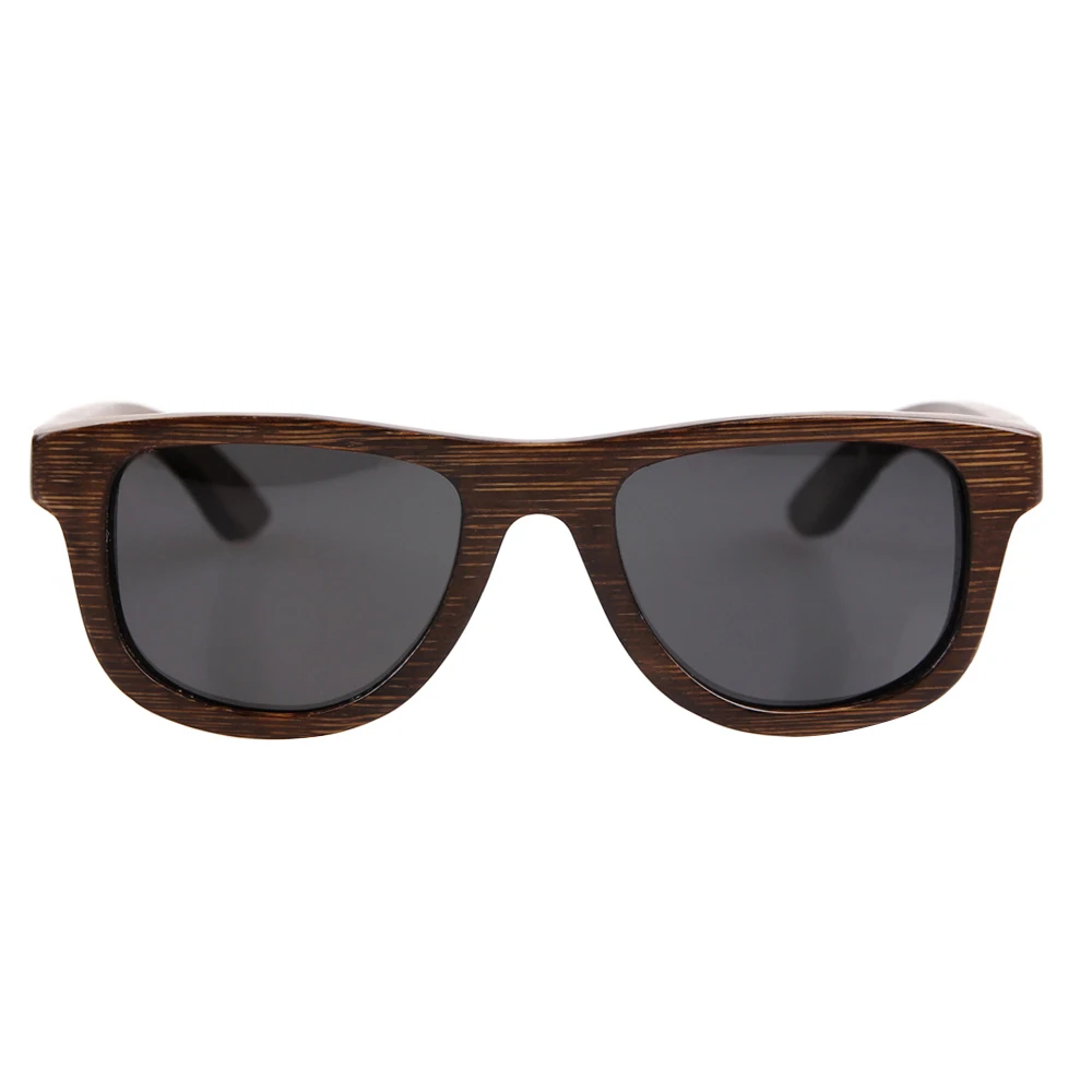 Деревянные солнцезащитные очки BerWer для мужчин и женщин квадратные маленькие