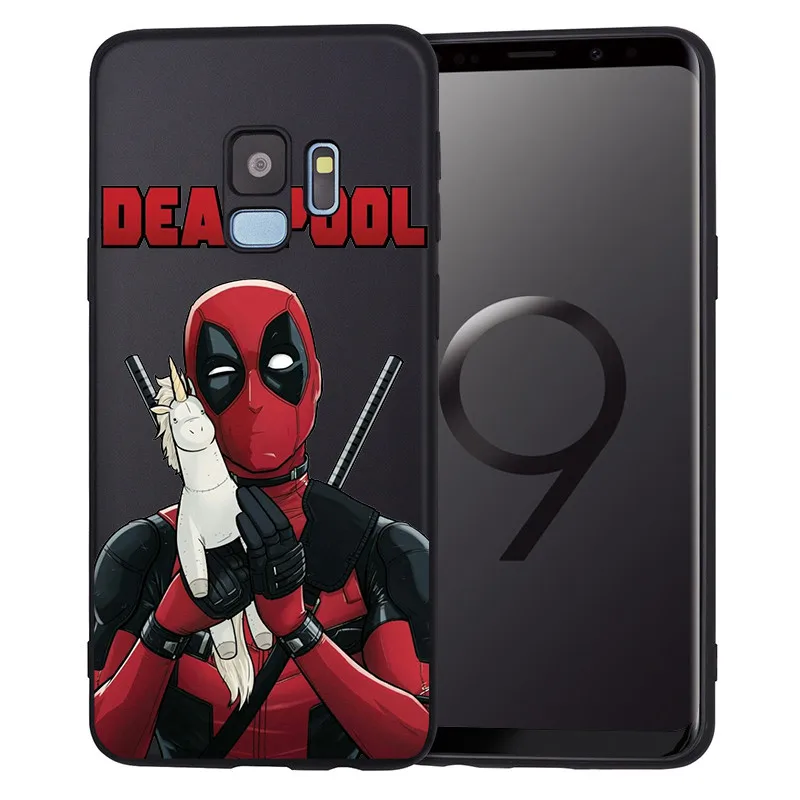 H1690 С изображением дедпула из комиксов Марвел для samsung Galaxy S6 S7 край S8 S9 S10 S10e Plus Note 8 9 A20 A30 A40 A50 A70 чехол для телефона чехол Coque Etui - Цвет: H1690