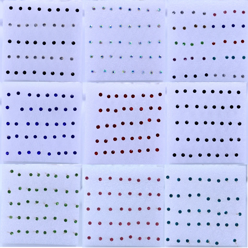 Бесплатная доставка заводские дешевые пластиковые серьги гвоздики 2 5 мм с