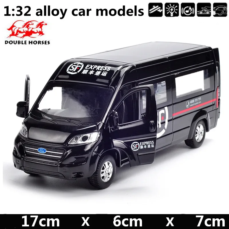 Автомобильные модели из 1:32 сплава с высокой имитацией для автомобилей Ford vans
