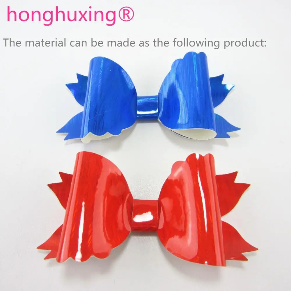 Рулон зеркальной искусственной кожи 30x134 см синтетическая ткань для сумок бантов