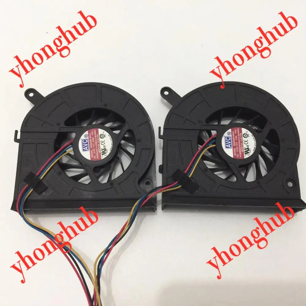 Вентилятор для сервера AVC BASA0819R5U P/N : 60.3BE08.001 DC 5V 0.6A 8 wire 80x79x19 мм|blower fan|fan blowerserver fan |