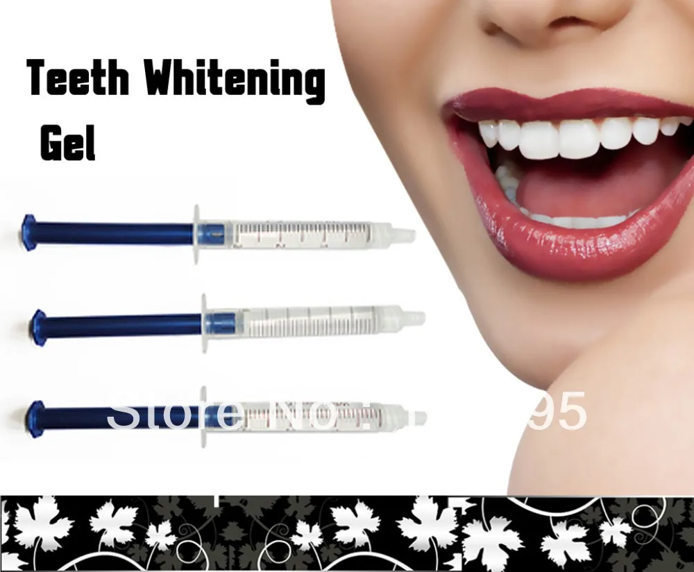 3 шт мл не пероксид зубы отбеливающие шприцы отбеливатель для зубов отбеливание