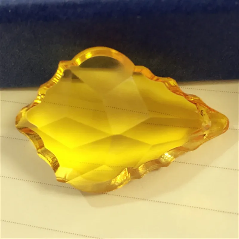 Хорошая цена 192 шт/партия 50 мм кристалл топаза подвески для люстры части