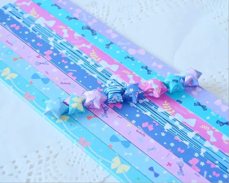 400pcs as picture 400 шт./лот, цветная бумага для квиллинга, декоративная бумага, 18 цветов, оригами, Лаки, звезды, бумажные полоски, бумага для рукоделия, материал с изображением звезды желаний - Цвет: 400pcs as picture