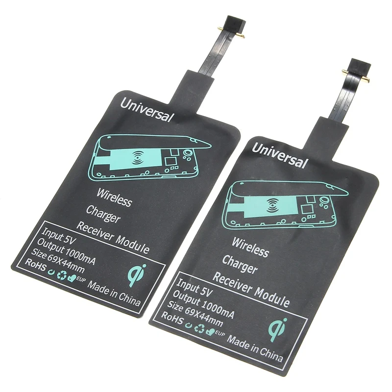 Универсальное беспроводное зарядное устройство Qi блок питания катушка чипа типа