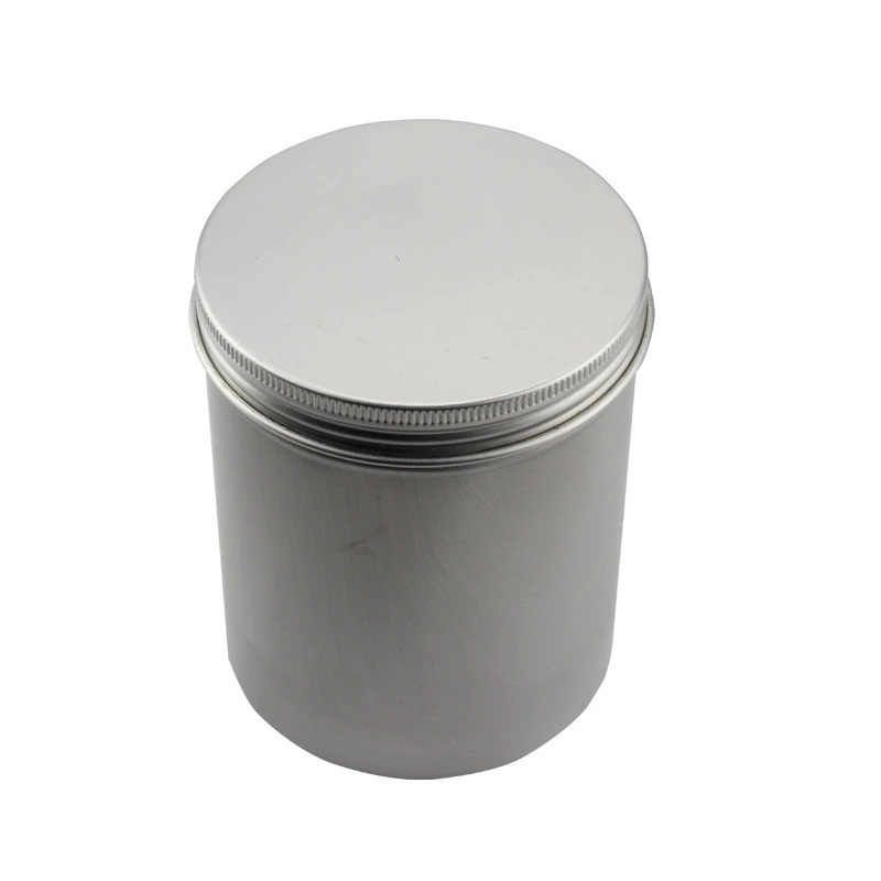 Алюминиевый чехол для хранения косметики 3 шт. 750 мл серебряная металлическая