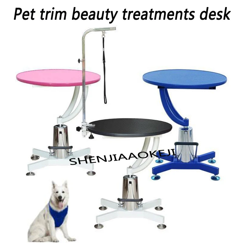 

Стол для груминга домашних животных, гидравлический подъемный стул для груминга собак, полная грузоподъемность 50 кг, 1 шт.