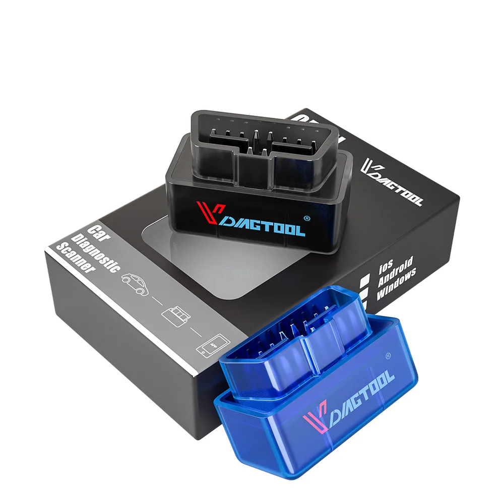 OBD2 сканер Диагностический сканер для диагностики авто ELM327 OBD2 Bluetooth V1.5 V2.1 автомобильный диагностический инструмент ELM 327 V1.5 OBD 2 сканер работает Android Windows 12 в дизель