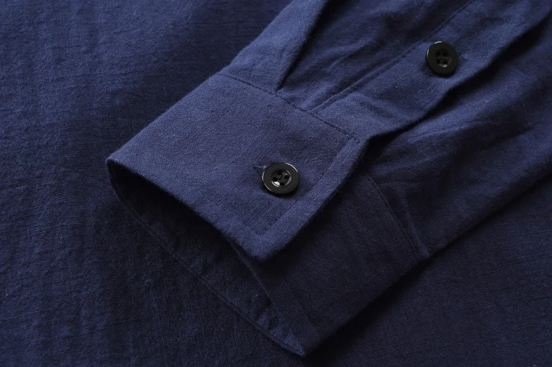 SAILEROAD брендовая мужская рубашка с длинными рукавами Camisa Lino Hombre Повседневная Мужская льняная рубашка дышащая крутая гавайская рубашка вышитая блузка