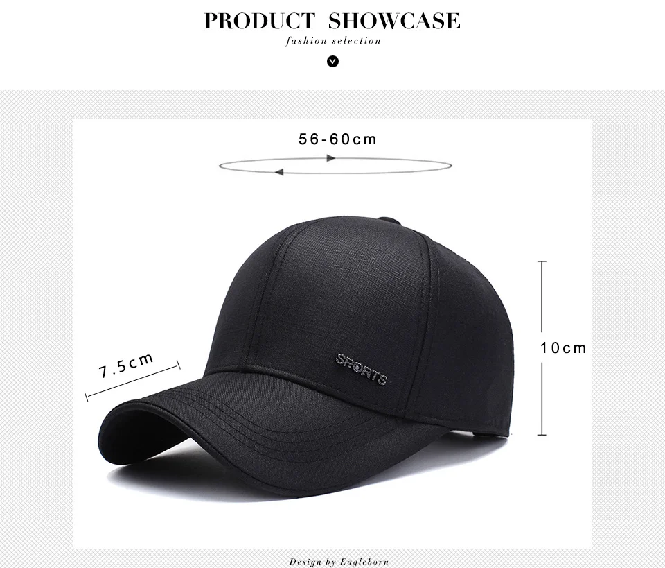 EAGLEBORN модная бейсболка Мужская Bone Snapback шляпа для женщин фестиваль шляпа шлем для папы Homme Встроенная Кепка водителя грузовика
