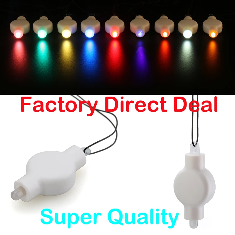 100pcs/Lot Super Bright LED Floralyte Battery Operated Mini LED Light For Party Wedding Decoration Hanging LED Light