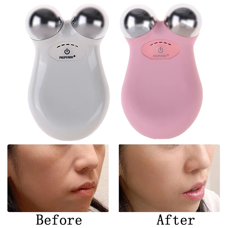 Устройство для удаления морщин на лице с usb зарядкой мини массажер лица