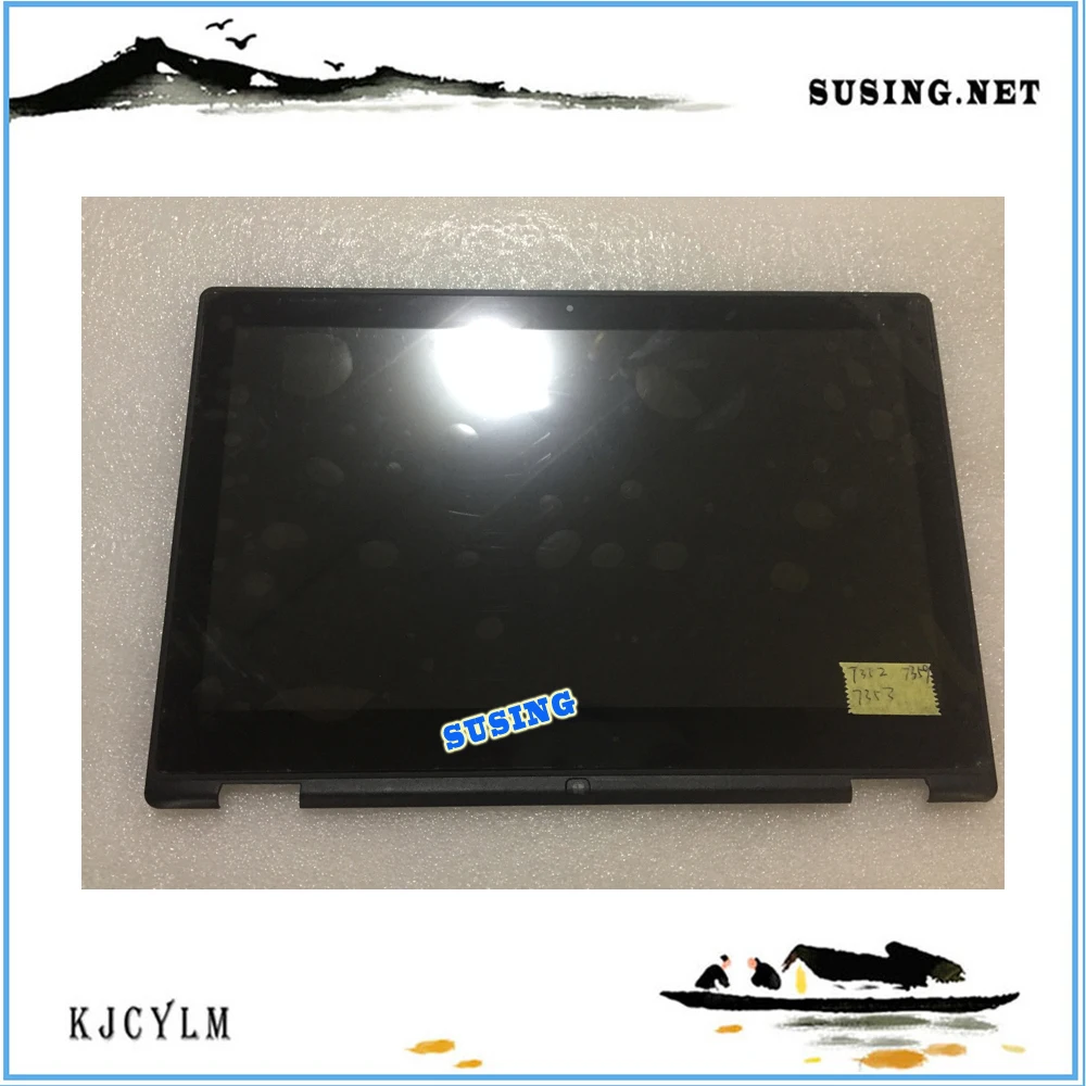 ЖК дисплей 13 3 ''для Dell Inspiron 7000 series 7347 7348 P57G сенсорный экран с рамкой и