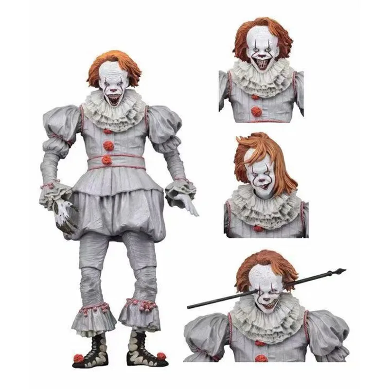 Экшн фигурка IT Ultimate Well House Pennywise Version масштаб 1/8 разрисованная из фильма 2017 ПВХ
