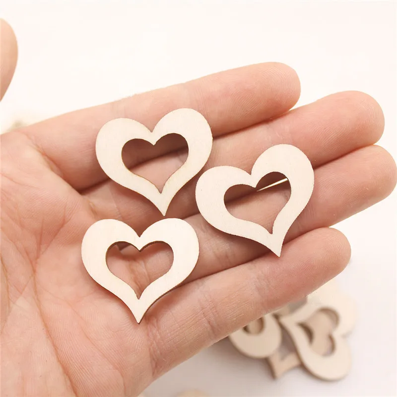 50 шт. декоративные безделушки в форме сердца | Дом и сад