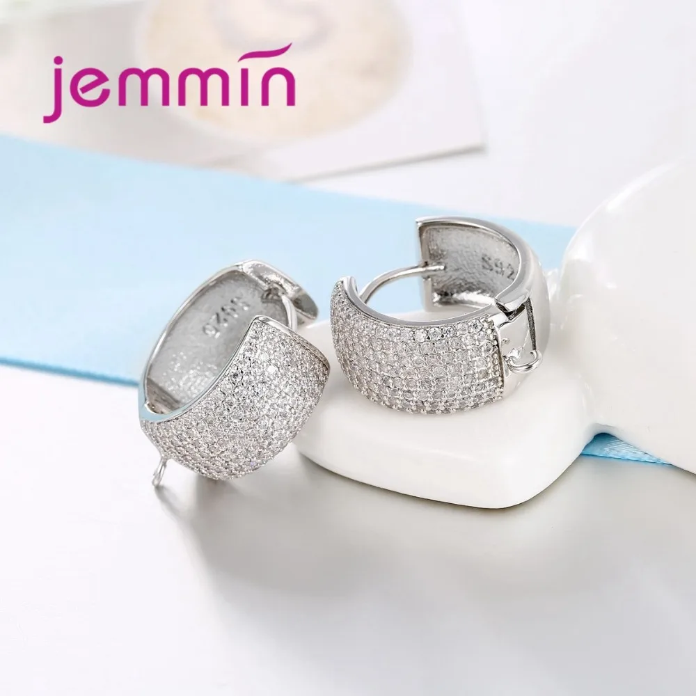 Детские носки 5 пар красивые серьги Компоненты выводами с Стразы 925 стерлингового