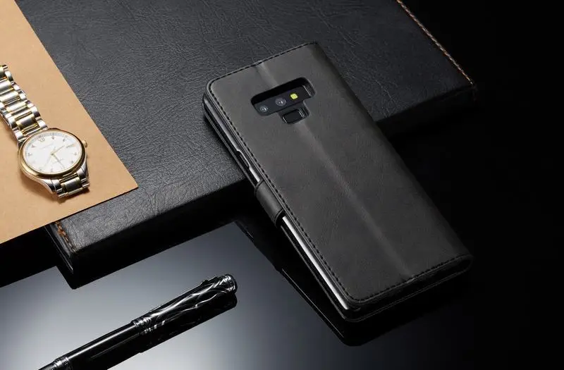 Роскошный кожаный чехол-бумажник для samsung Galaxy Note 9, чехол, чехол для samsung Note 9, чехол для телефона, сумка для Galaxy Note 9, чехол-книжка