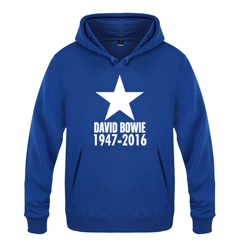 Мужской свитшот Blackstar Ziggy 1947 2016 David Bowie флисовый пуловер с капюшоном 2018|Мужские