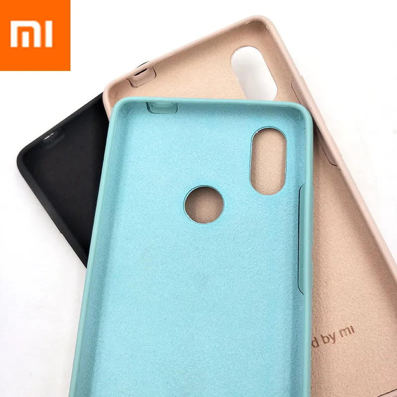 Оригинальный официальный Xiaomi mi 8SE жидкий силиконовый чехол шелковистый мягкий