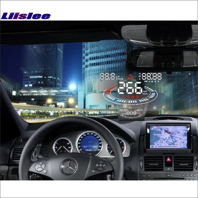 Автомобильный HUD Дисплей с безопасным приводом для Dodge Dakota/Durango 2010-2019 дисплей