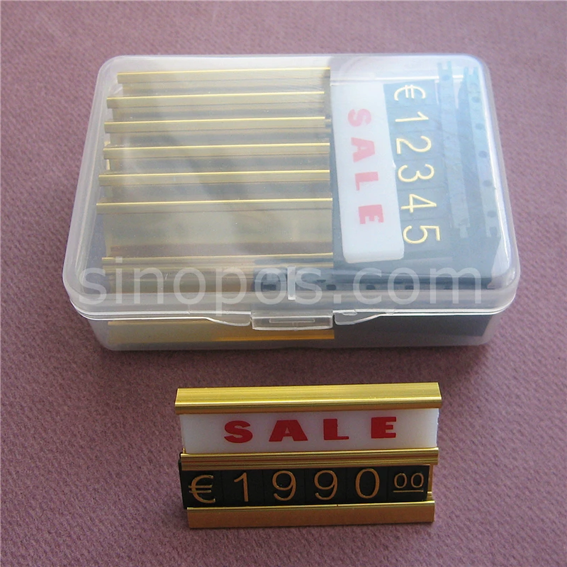 Алюминиевый каркас регулируемые ценники две линии приборы для мебели кубический