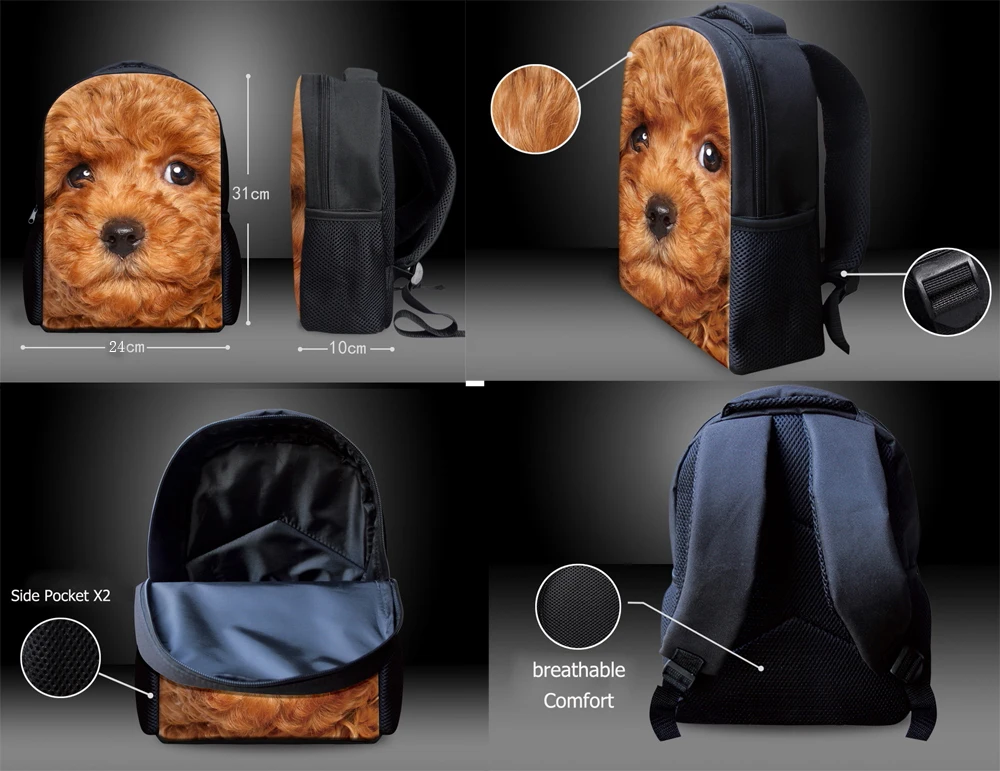 Детская школьная сумка THINK Cute Mini для девочек модная с мультяшным принтом кота