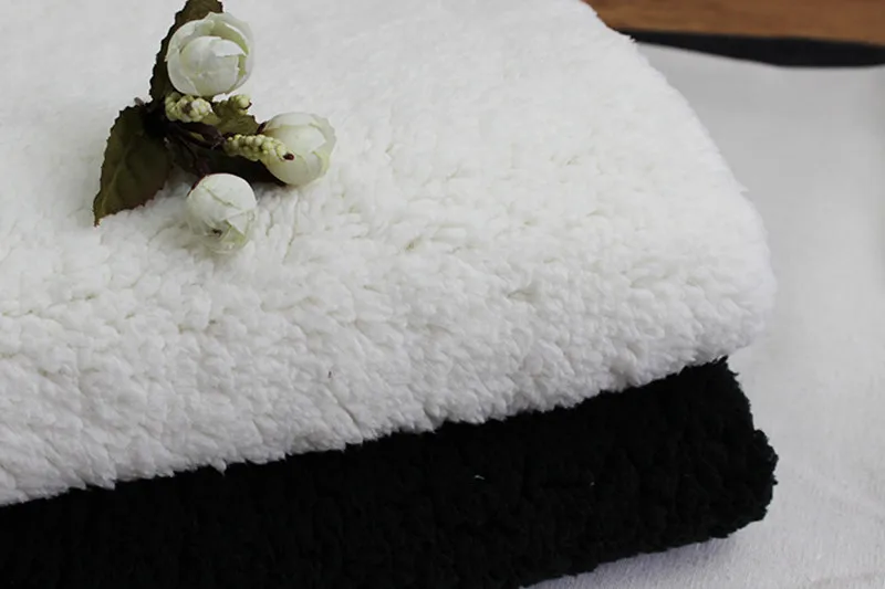 1 метр Искусственная овчина Женская флисовая ткань для пальто куртка обувь