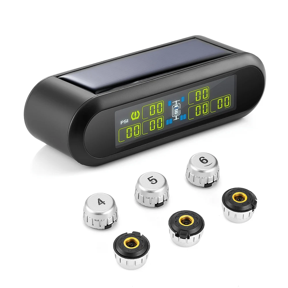 Система контроля давления в шинах T650 Солнечный автобус RV грузовик беспроводное