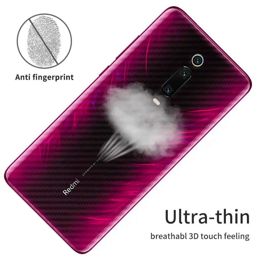 3D Защитная пленка для задней панели из углеродного волокна Xiaomi Mi 9T 9 SE A2 Lite Poco Pocophone