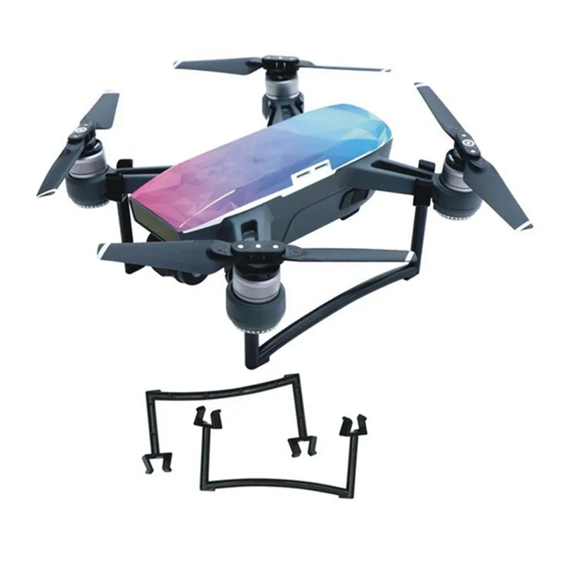 DJI Spark RC Квадрокоптер FPV Racer камера Дрон черный серый посадочный механизм занос комплект Расширенный стояк расширение высоты