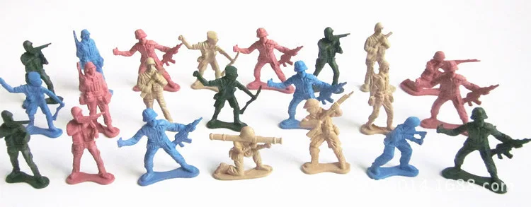 60 шт. 5 см пластиковая солдатская модель военный солдатик военные игрушки лучший