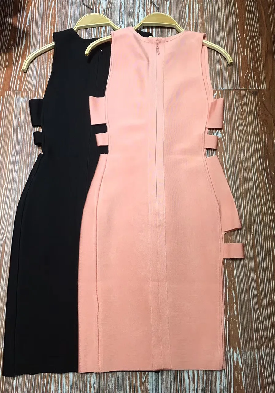 Новинка 2017 летнее модное женское Бандажное платье облегающее мини-платье с