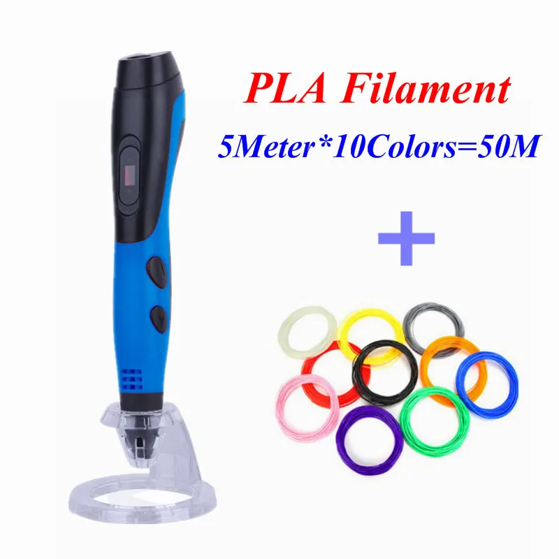 Новый Magic 3D ручка Ручки 1 75 мм Pla нити печать Ручка 3 D 2018 умный ребенок день рождения