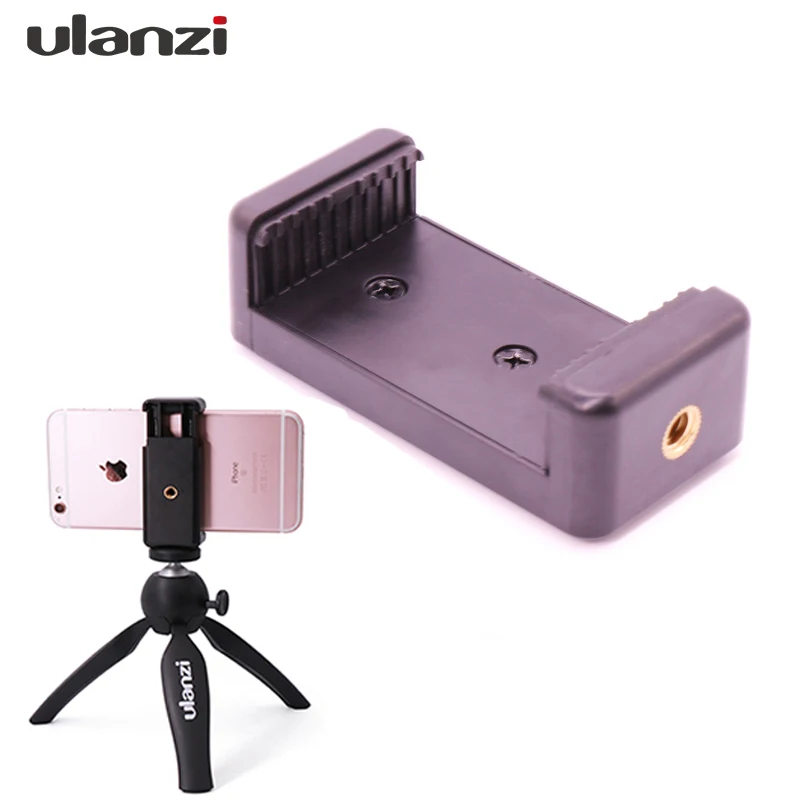 Ulanzi смартфон штатив адаптер Телефон Штатив зажим держатель для iPhone X 7plus samsung Meizu Xiaomi huawei мобильный телефон