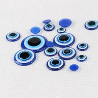 68101214161820222530mm turkey medusa blue eye evil nazar round acrylic resin flat back half beads scrapbook decoration