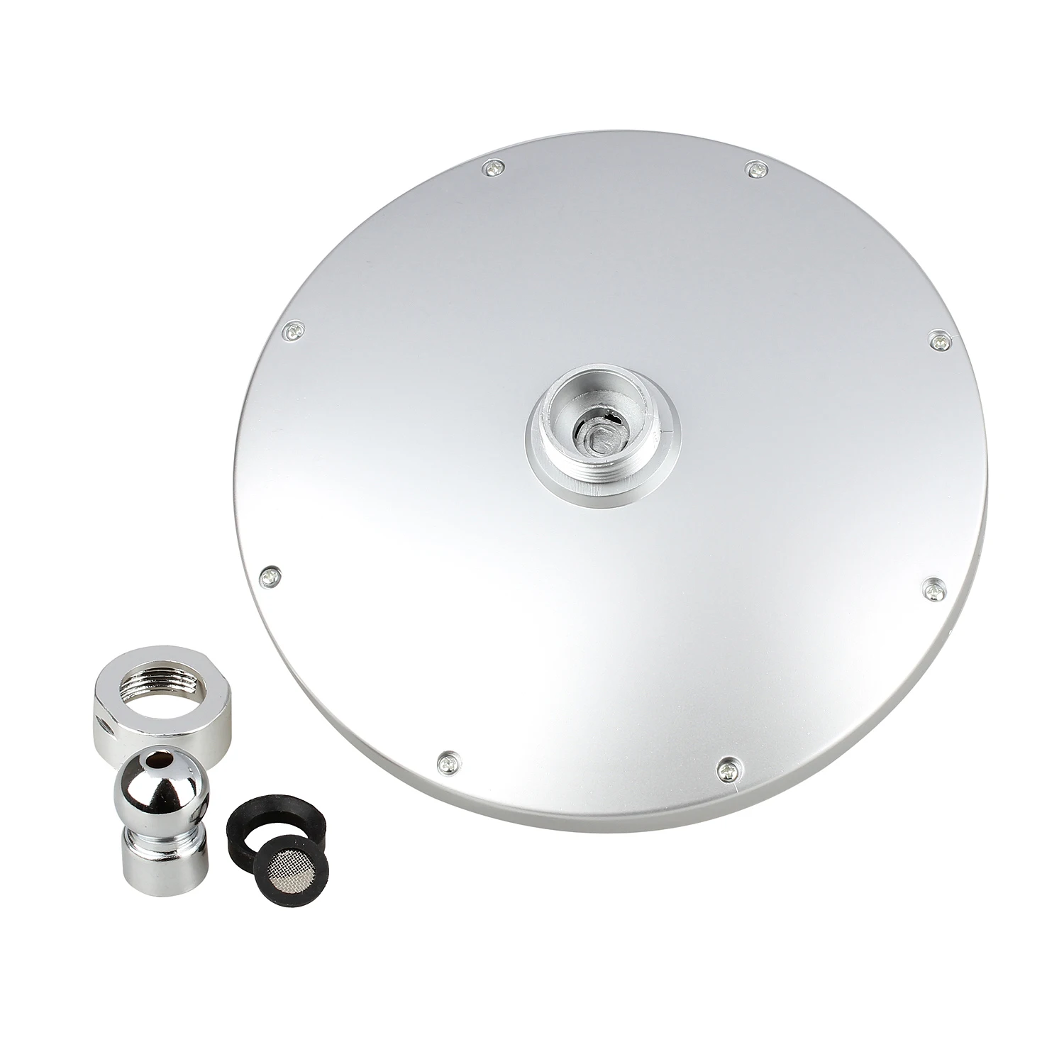 

DSHA Hot Sale 8 Inch Bathroom Room Chrome Large Round Mixer Fix Rain Shower Head 200mm