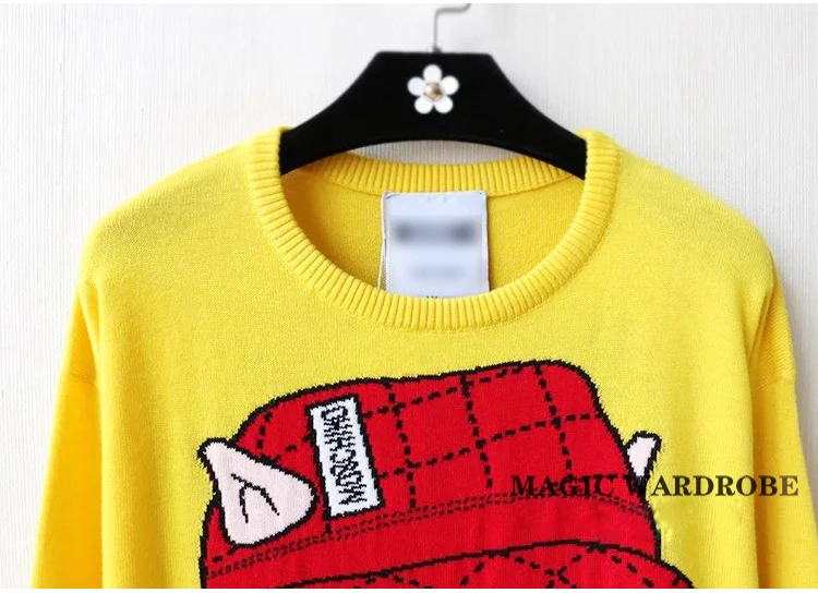 Новинка 2016 модный брендовый свитер в стиле шоу женский из натуральной шерсти с
