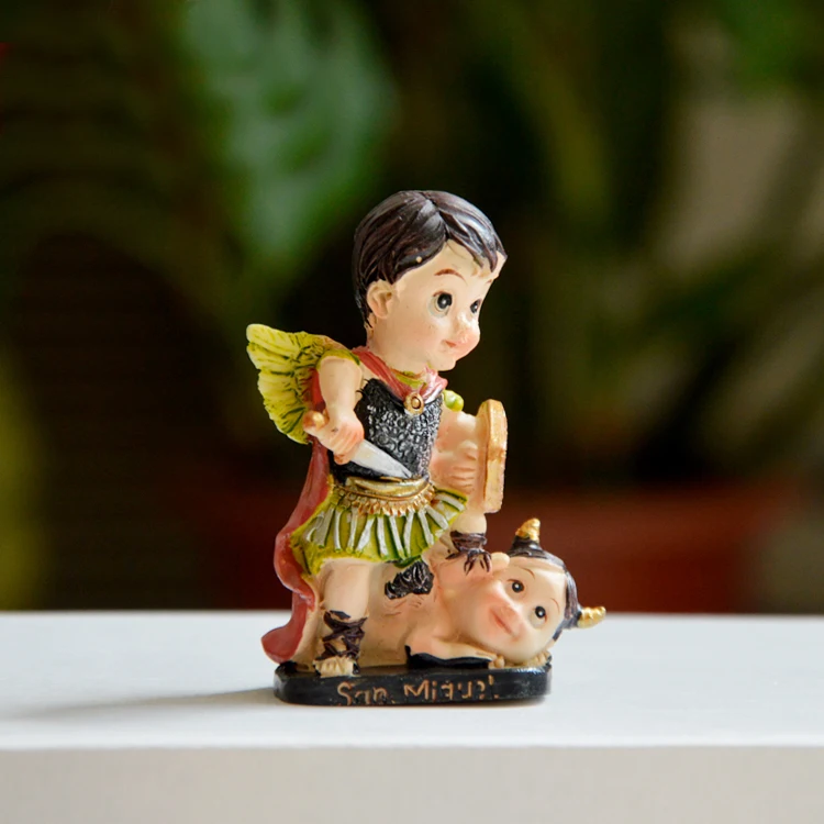 Q версия мультфильм католическая церковь Девы Марии Иисуса украшения подарки |