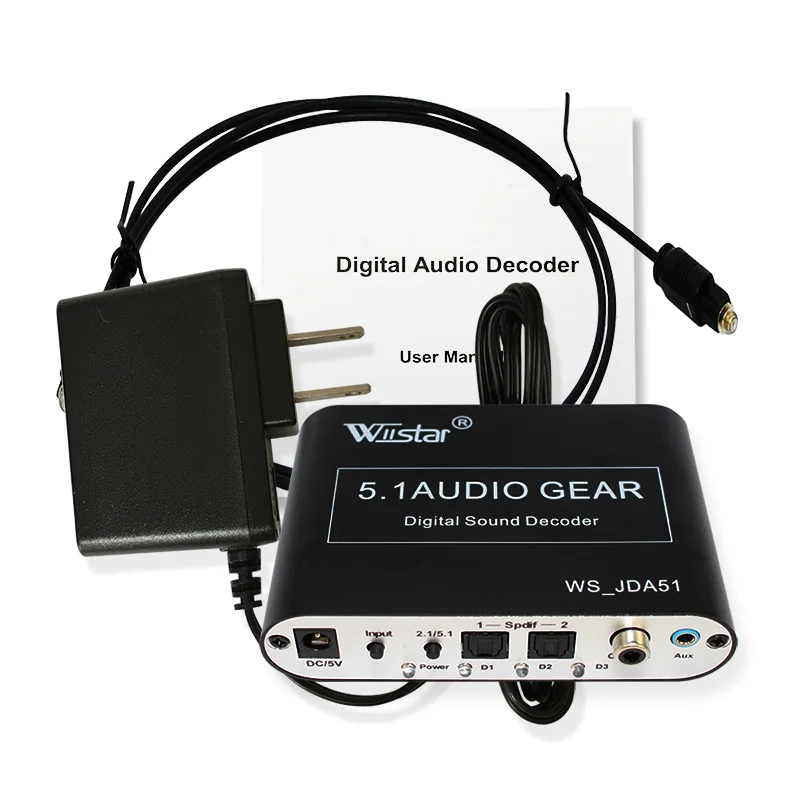 100 шт. 5 1 аудио декодер SPDIF коаксиальный к RCA dolby DTS AC3 цифровой усилитель аналоговый