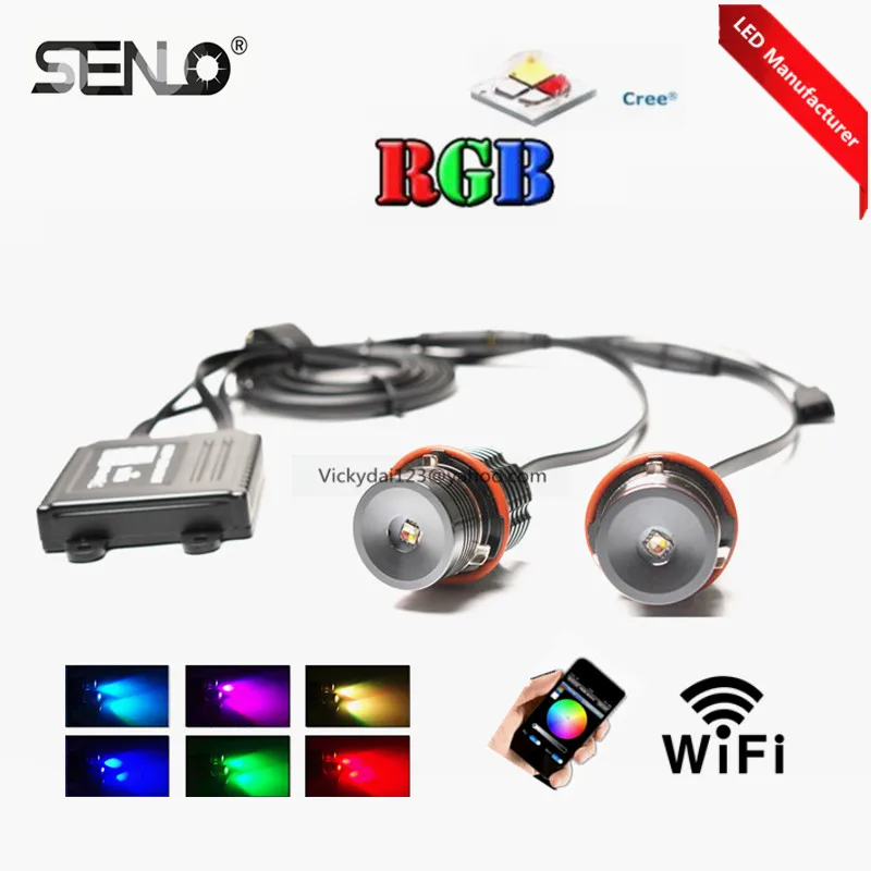 Rgb маркер для bm W E39 20 Вт светодиодный популярные Wi Fi изменение цвета|led marker|angel eyesled